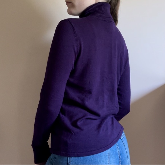 Purple Turtleneck - Picture 3 of 9